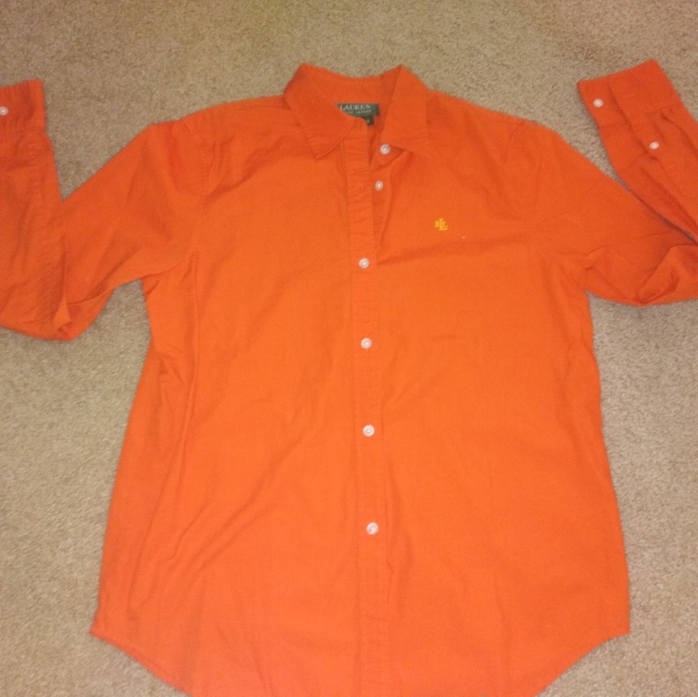 Lauren Ralph Lauren woman's button down blouse